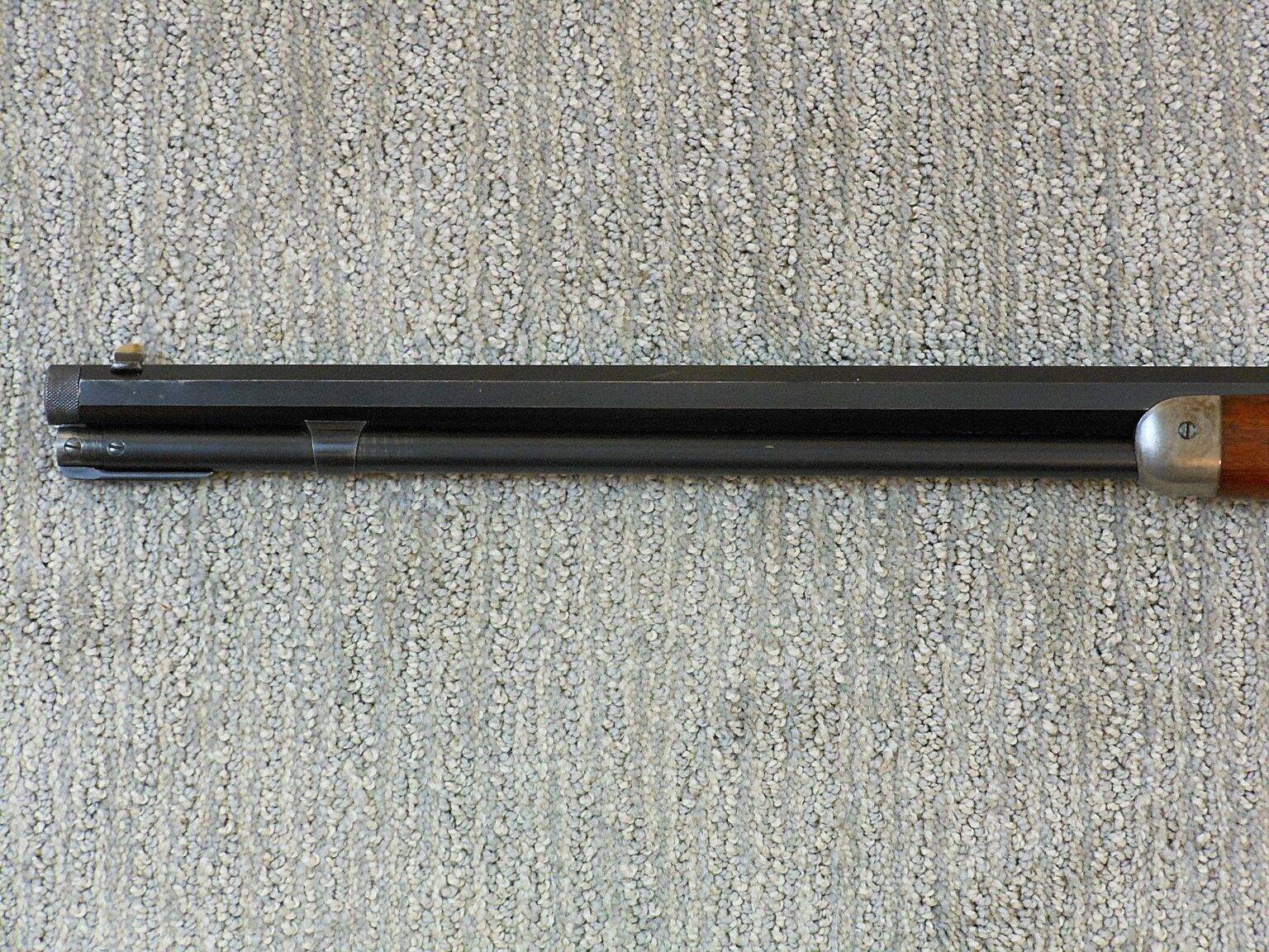 ITEM 1663 - SOLD - Winchester Model 1892 Rifle Threaded For The Maxim ...