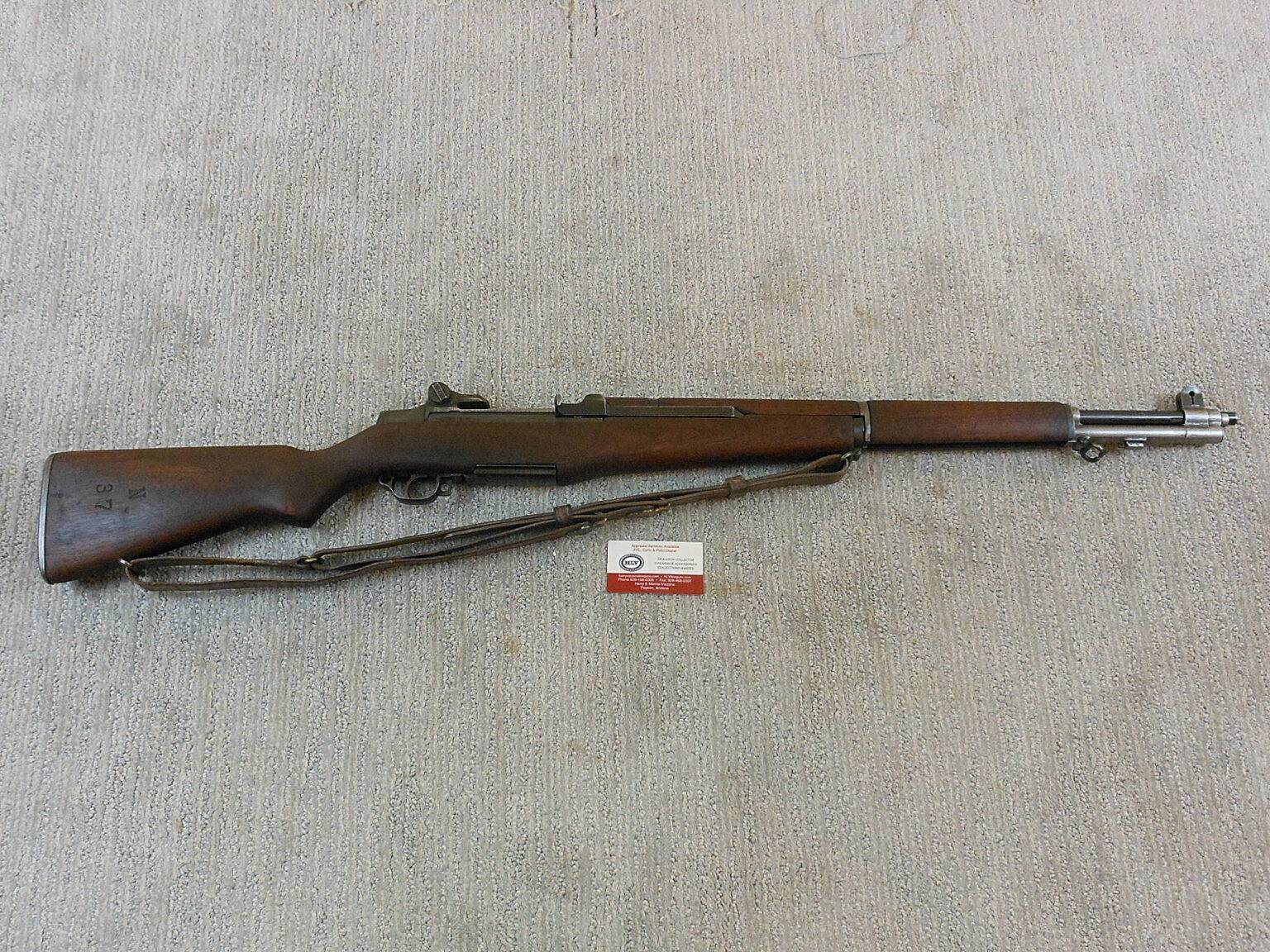 Springfield Early World War 2 M1 Garand Rifle In Original Condition ...