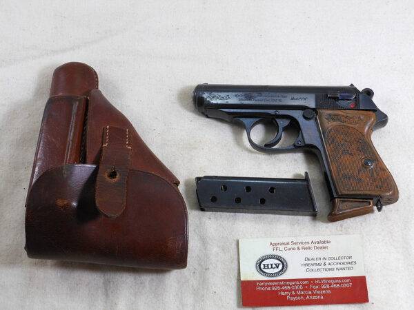 Walther Early P.P.K. Complete Holster Rig With Capture Papers ITEM 3223 - Image 3