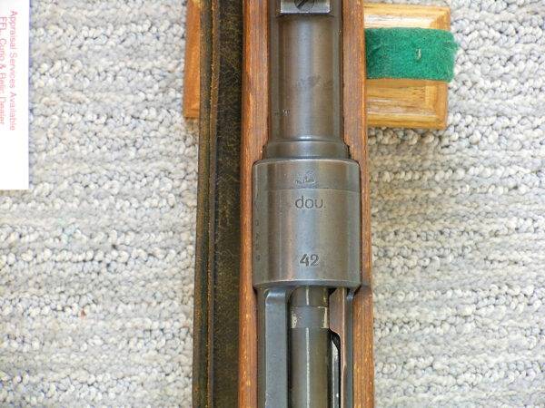 dou. Code 98K German Military Rifle First Year Production All Matched Numbers Fine Condition ITEM 3226 - Image 14