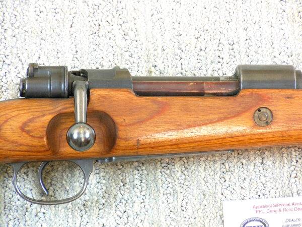 Mauser Code byf 42 Model 98K Rifle All Matched Numbers In Very Fine Condition ITEM 3227 - Image 5