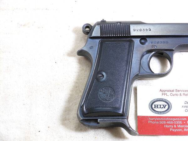 Beretta War Time Model 1934 With High Polish Finish For Italian Army ITEM 3261 - Image 6