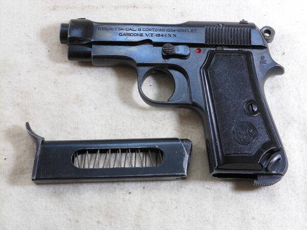 Beretta War Time Model 1934 With High Polish Finish For Italian Army ITEM 3261 - Image 11