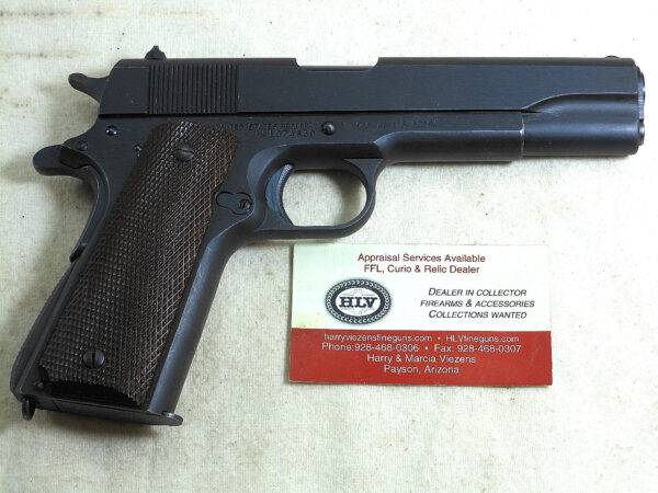 Union Switch & Signal Model 1911-A1 Pistol In Very Fine Original Condition ITEM 3262 - Image 5