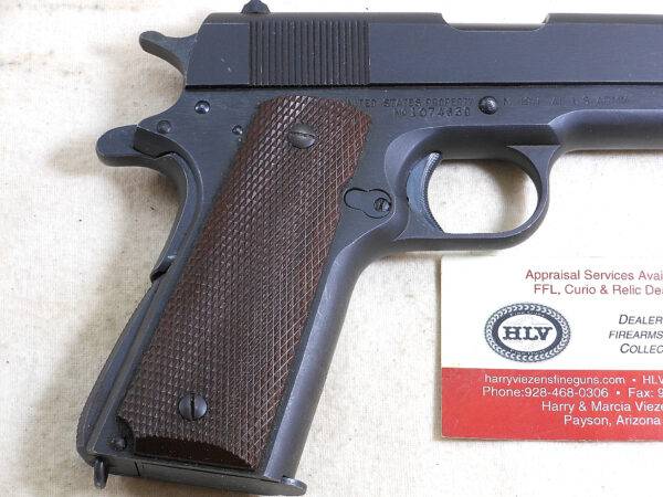 Union Switch & Signal Model 1911-A1 Pistol In Very Fine Original Condition ITEM 3262 - Image 7
