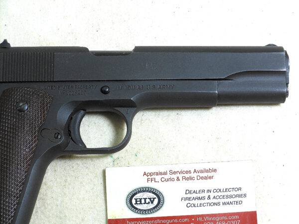 Ithaca Model 1911-A1 Pistol In Fine Original World War 2 Condition ITEM 3265 - Image 6