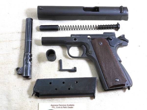 Ithaca Model 1911-A1 Pistol In Fine Original World War 2 Condition ITEM 3265 - Image 16