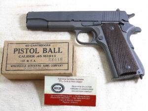 Remington Rand Model 1911-A1 Late Production In Nice Original Condition ITEM 3264