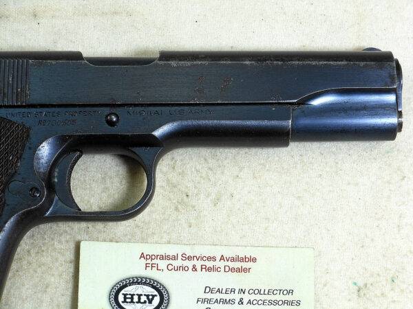 Colt Model 1911-A1 Military Pistol Robert Sears Inspected In Original Blued Finish ITEM 3266 - Image 6