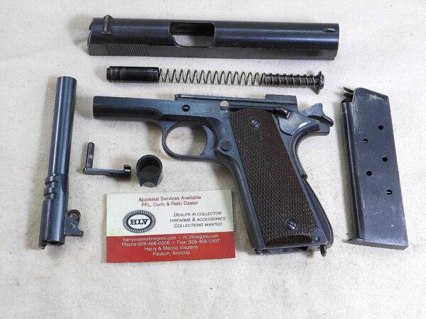 Colt Model 1911-A1 Military Pistol Robert Sears Inspected In Original Blued Finish ITEM 3266 - Image 16