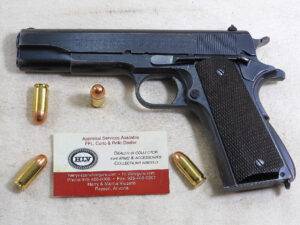 Colt Military Model 1911-A1 Pistol Charles Reed Inspected In Original Condition ITEM 3267