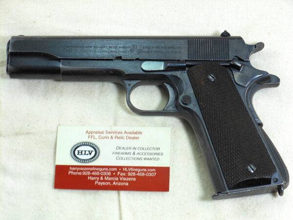 Colt Military Model 1911-A1 Pistol Charles Reed Inspected In Original Condition ITEM 3267 - Image 2