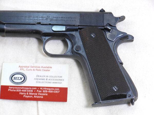 Colt Military Model 1911-A1 Pistol Charles Reed Inspected In Original Condition ITEM 3267 - Image 4