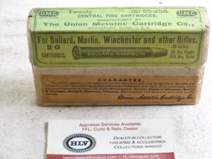 Union Metallic Cartridge Co. Early Full Box Of 38-55 Shells ITEM 3378