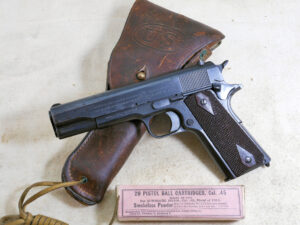 Colt Model 1911 Pistol World War One Production With Original Holster ITEM 3379