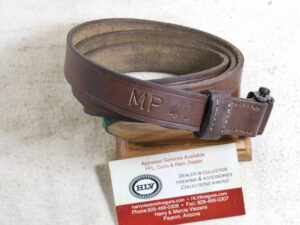 Original Leather Sling For The German M.P. 40 Machine Pistol W.W.2 ITEM 3391