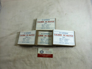 Lake City Arsenal 30 Government 06 Match Grade Ammunition ITEM 3399