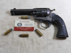 Colt First Generation Bisley Model Single Action Army In 45 Colt With Factory Letter ITEM 3365