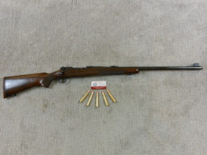 Winchester Pre 64 Model 70 Alaskan In 375 Holland & Holland Magnum In Original Condition ITEM 3406