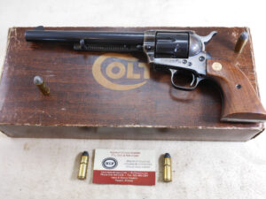 Colt First Year Of The Third Generation Single Action Army In 45 Colt With Box ITEM 3408