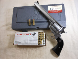 Ruger Super Black Hawk Stainless 44 Magnum New In The Original Box ITEM 3418