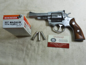 Ruger Security 6 Revolver In 357 Magnum Stainless Steel With 4 Inch Barrel ITEM 3421