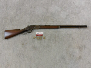 Winchester Model 1873 Rifle In 38 W.C.F. With Shotgun Butt ITEM 3426