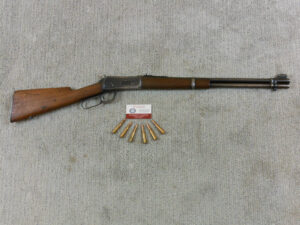 Winchester Model 1894 Eastern Carbine In 25-35 W.C.F. In Ranch Used Condition ITEM 3453