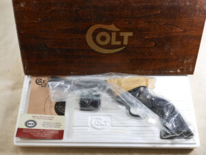 Colt New Frontier 22 Single Action With Dual Cylinders New In Original Box ITEM 3445