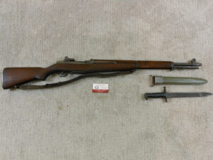 Winchester M1 Garand All Original Correct Winchester With Bayonet ITEM 3435