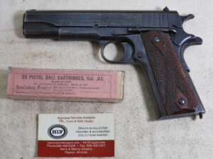 Colt Model 1911 Pistol World War One Issued In Original Condition ITEM 3486
