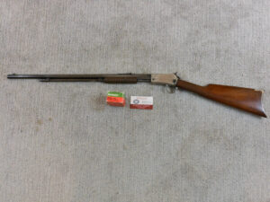 Winchester Model 1890 22 Short Gallery Gun In Rare Half Nickel Finish ITEM 3454