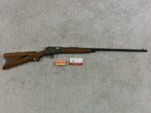 Winchester Model 63 22 Automatic In Like New Condition With Hairline Stock Crack ITEM 3476