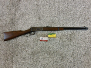 Winchester Model 1894 Saddle Ring Carbine In 32 Winchester Special In Nice Condition. ITEM 3488