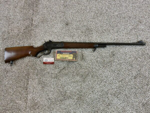 Winchester Model 71 Deluxe Rifle With Special Order Non Standard Checkering And Pistol Grip ITEM 3460