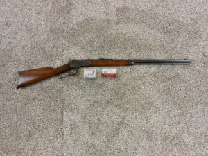Winchester Model 1892 Rifle In 32 W.C.F. In Ranch Used Condition With A Fine Bore ITEM 3490