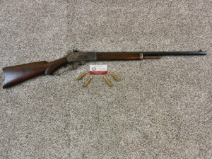 Marlin Model 1893 Rifle In 38-55 Winchester With Pistol Grip And Half Magazine ITEM 3513