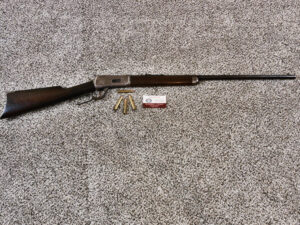 Winchester Model 1894 Rifle In 38-55 W.C.F. With Half Round Barrel ITEM 3507