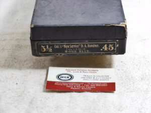 Colt Original Box For The Colt New Service Revolvers In 45 Colt With 5 1/2 Inch Barrels ITEM 3553
