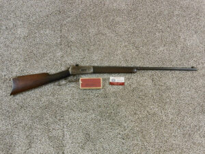 Winchester Model 1894 Rifle In 30 W.C.F. With Button Magazine And Half Round Barrel ITEM 3534